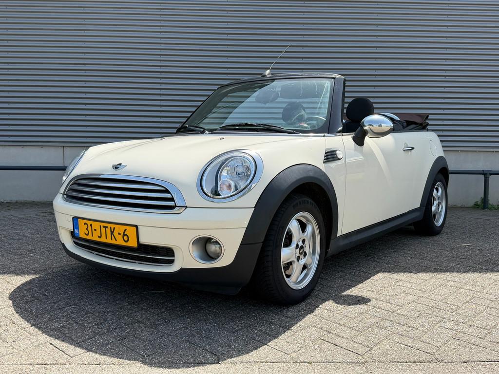 Mini Mini Cabrio 1.6 Cooper, Auto's, Mini, Bedrijf, Te koop, Cabrio, ABS, Airbags, Airconditioning, Alarm, Boordcomputer, Centrale vergrendeling