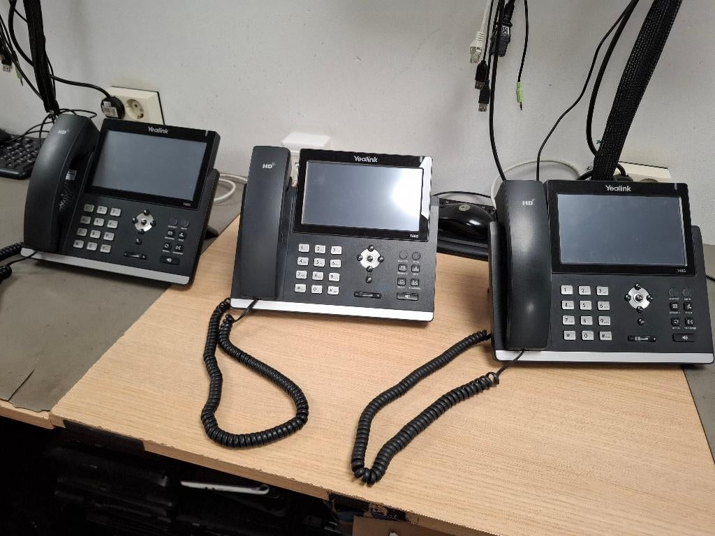 Yealink VOIP telefoons, Ophalen of Verzenden, Zo goed als nieuw, Telefoon