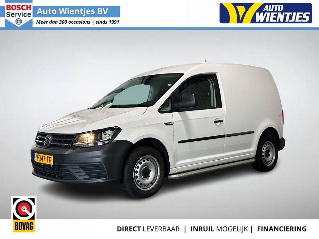 Volkswagen Caddy 1.4 TGI EcoFuel CNG | Trendline | Airco | C, Auto's, Bestelauto's, 15 km/l, Gebruikt, Euro 6, 4 cilinders
