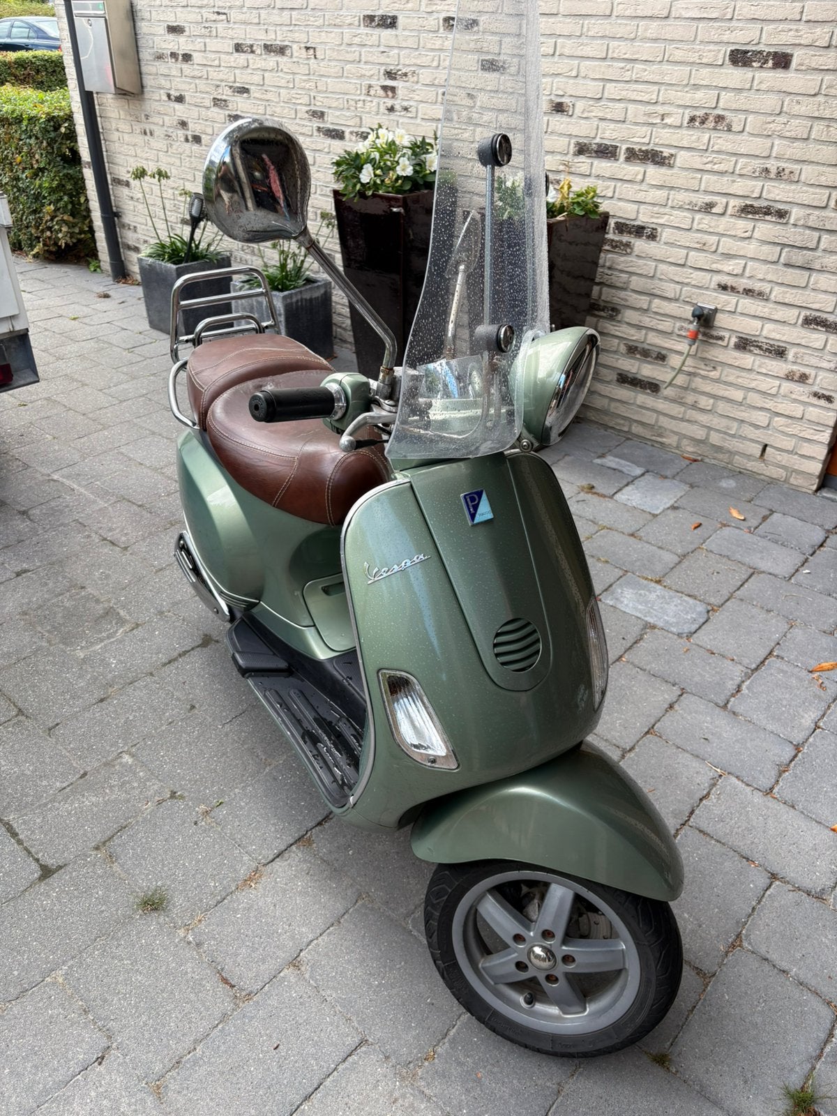 Vespa LXV50 mintgroen, Ophalen, Tweetakt, Gebruikt, Vespa