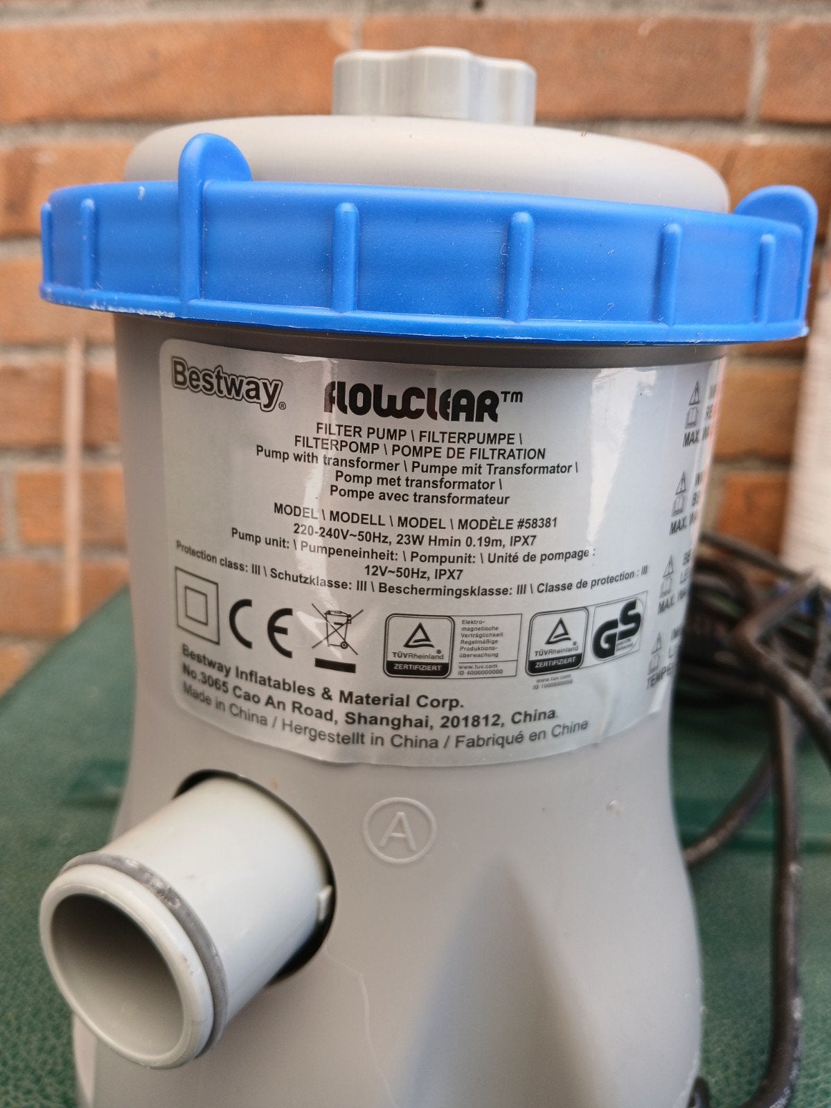 Bestway Flowclear filterpomp met transformator, Nieuw, Ophalen, Nieuw, Overige typen