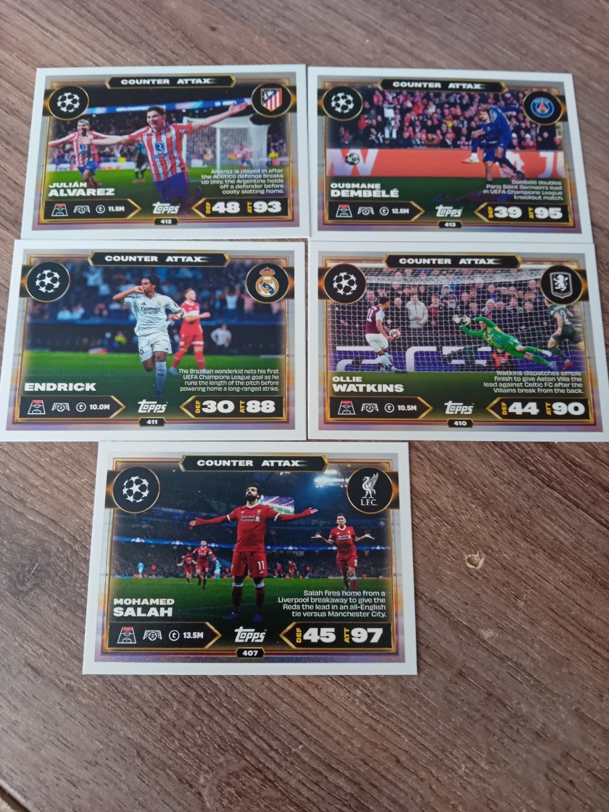 match attax counter attax 2025 2026, Ophalen of Verzenden, Nieuw, Buitenlandse clubs, Poster, Plaatje of Sticker