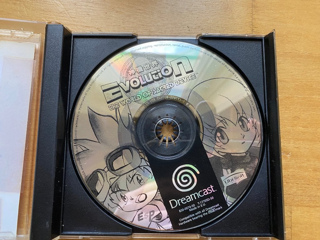 evolution sega dreamcast, Spelcomputers en Games, 1 speler, Racen en Vliegen, Ophalen of Verzenden, Zo goed als nieuw