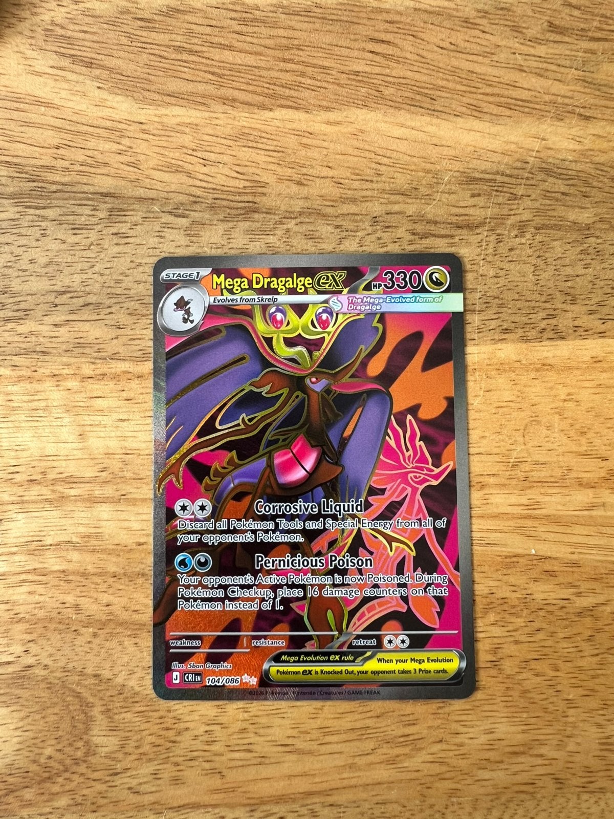 Mega Dragalge ex (CRI 104) Chaos Rising, Ophalen of Verzenden, Zo goed als nieuw
