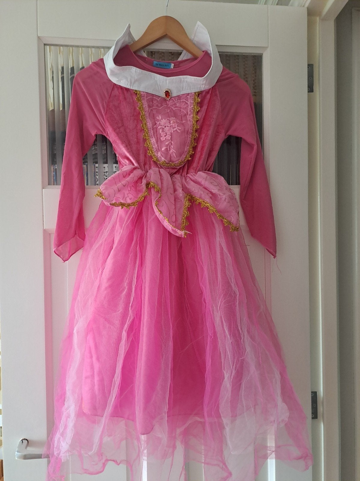 Roze prinsessenjurk maat 140 - Het Betere Merk, Gebruikt, Meisje, Het Betere Merk, Ophalen of Verzenden