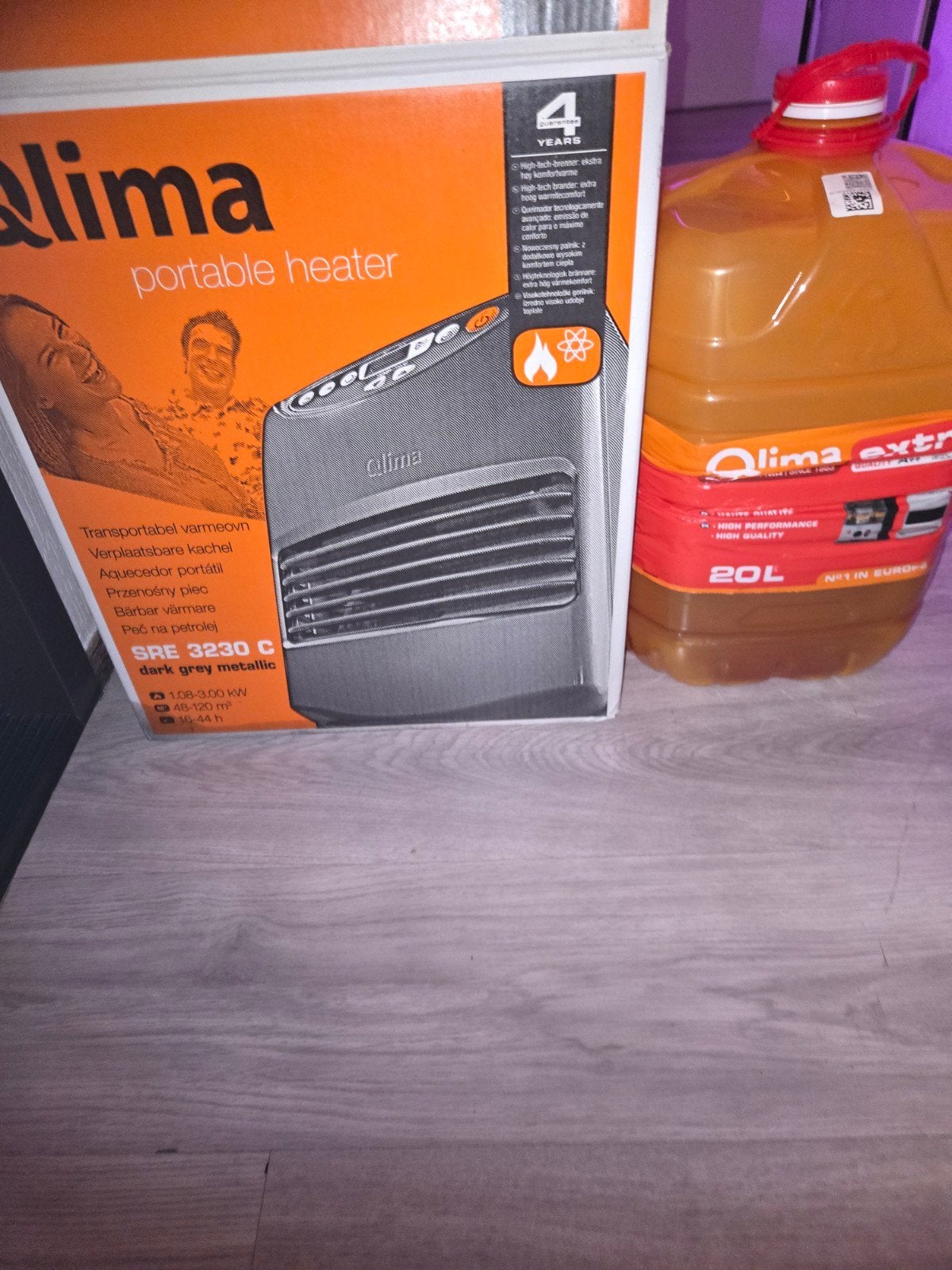 Zibro Qlima Petroleum Laser Kachel SRE 3230 C, Huis en Inrichting, Ophalen, Gebruikt, Overige brandstoffen, Petroleumkachel