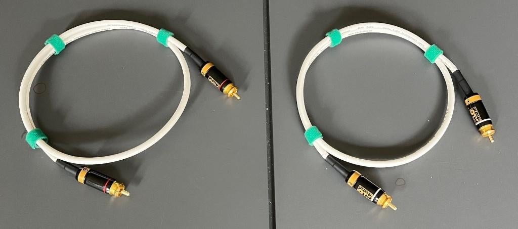 Black Cable Donau analoge interlinkset 80cm, Ophalen of Verzenden, Zo goed als nieuw, Minder dan 2 meter, Interlink-kabel