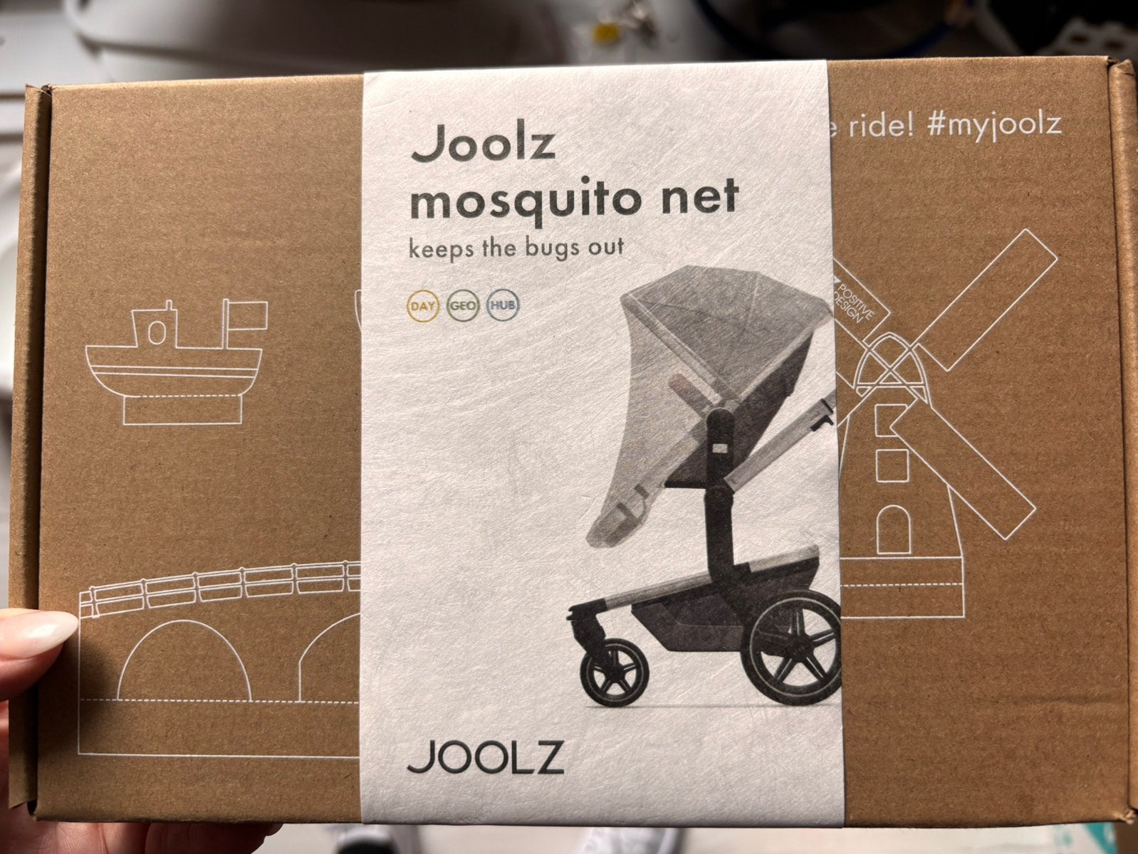 Joolz Mosquito net, Ophalen, Nieuw, Kinderwagen, Overige merken