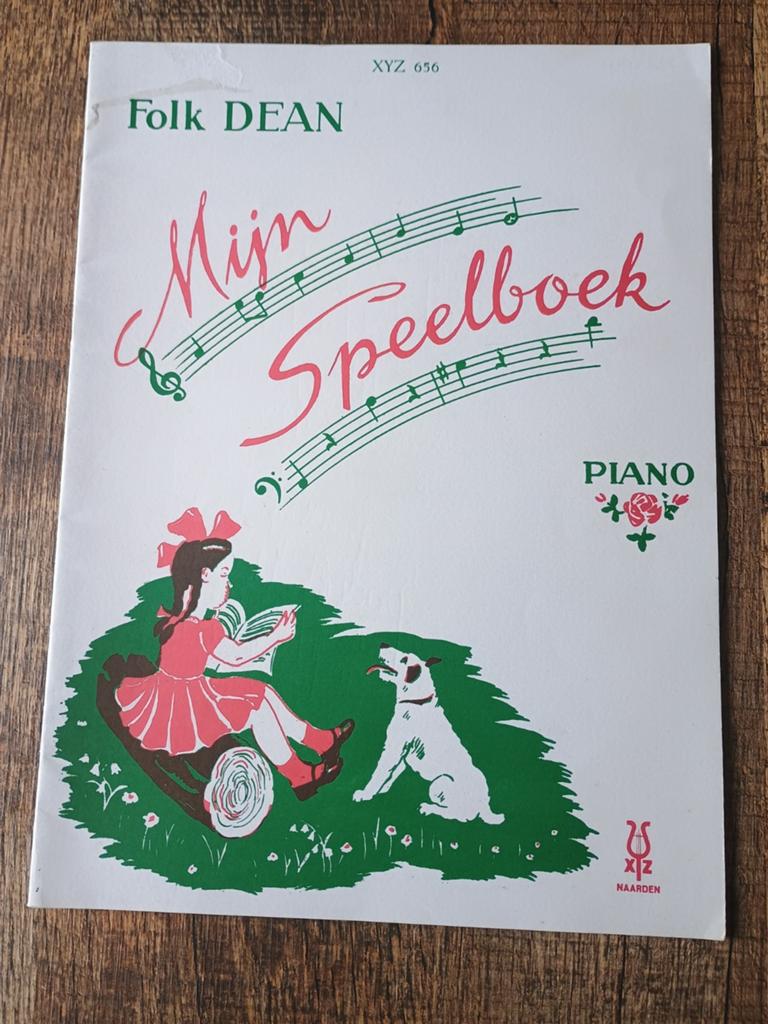 Folk Dean - Piano - Mijn speelboek, Gebruikt, Les of Cursus, Ophalen of Verzenden, Piano