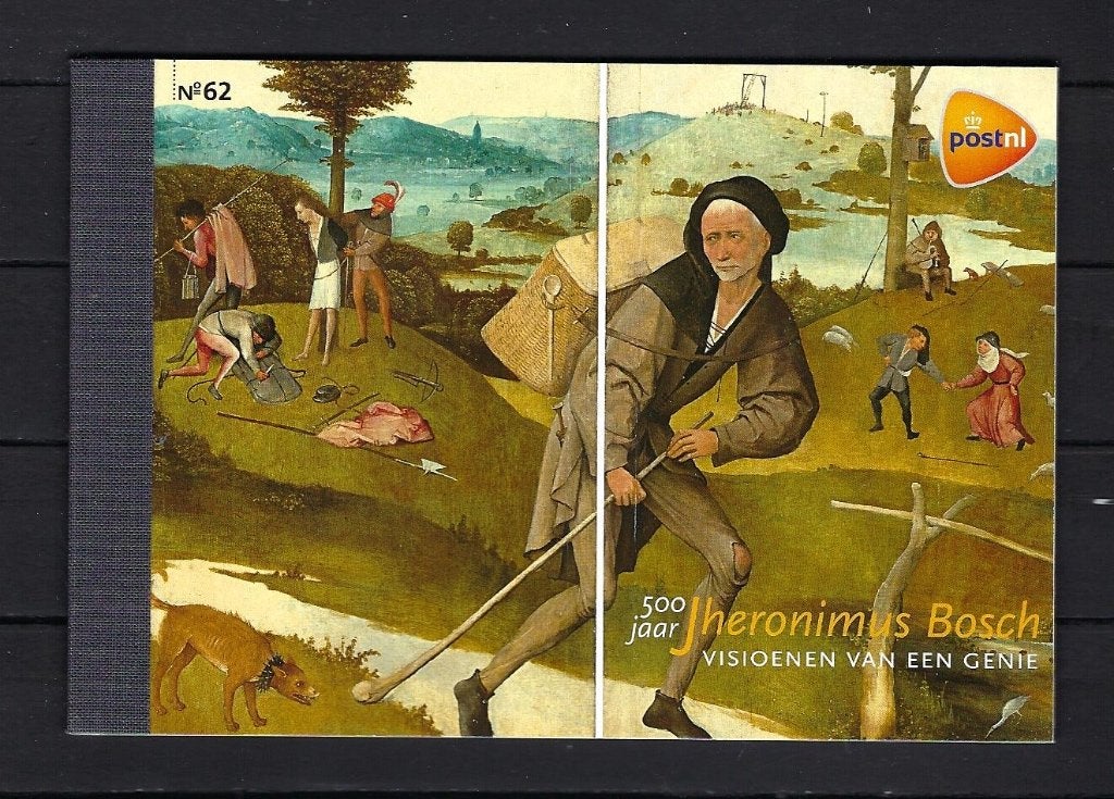 NVPH PR 62 Jheronimus Bosch 10 x 1 Postfris, Postzegels en Munten, Ophalen of Verzenden, Na 1940, Postfris