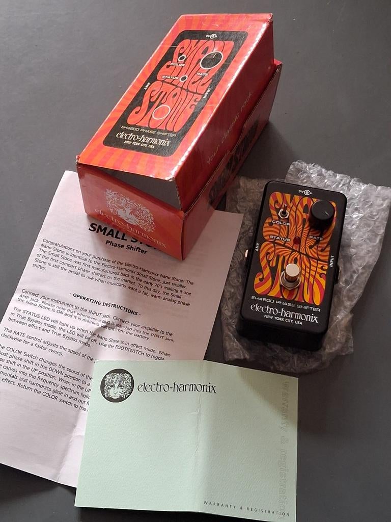 EHX Electro-Harmonix EH4800 Small Stone Phase Shifter, Muziek en Instrumenten, Effecten, Nieuw, Overige typen, Ophalen of Verzenden