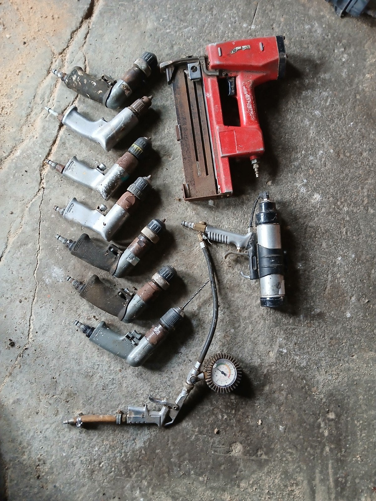 Diverse pneumatische gereedschappen en boormachines, Doe-het-zelf en Verbouw, Ophalen