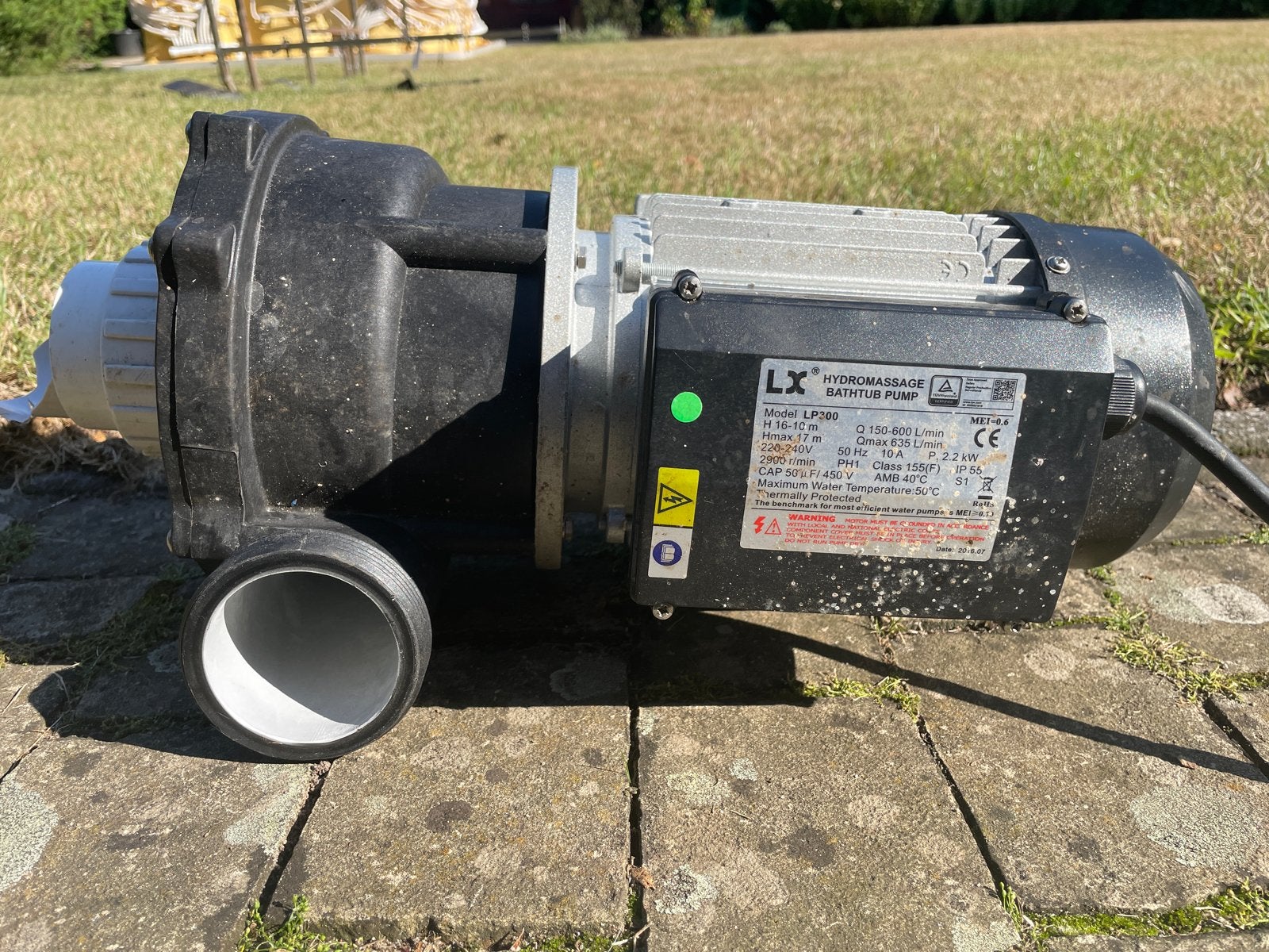 Circulatiepomp LX WTC50M en Hydromassagepomp LX LP200, Tuin en Terras, Waterpompen, Ophalen, Gebruikt, Elektrisch, Overige typen