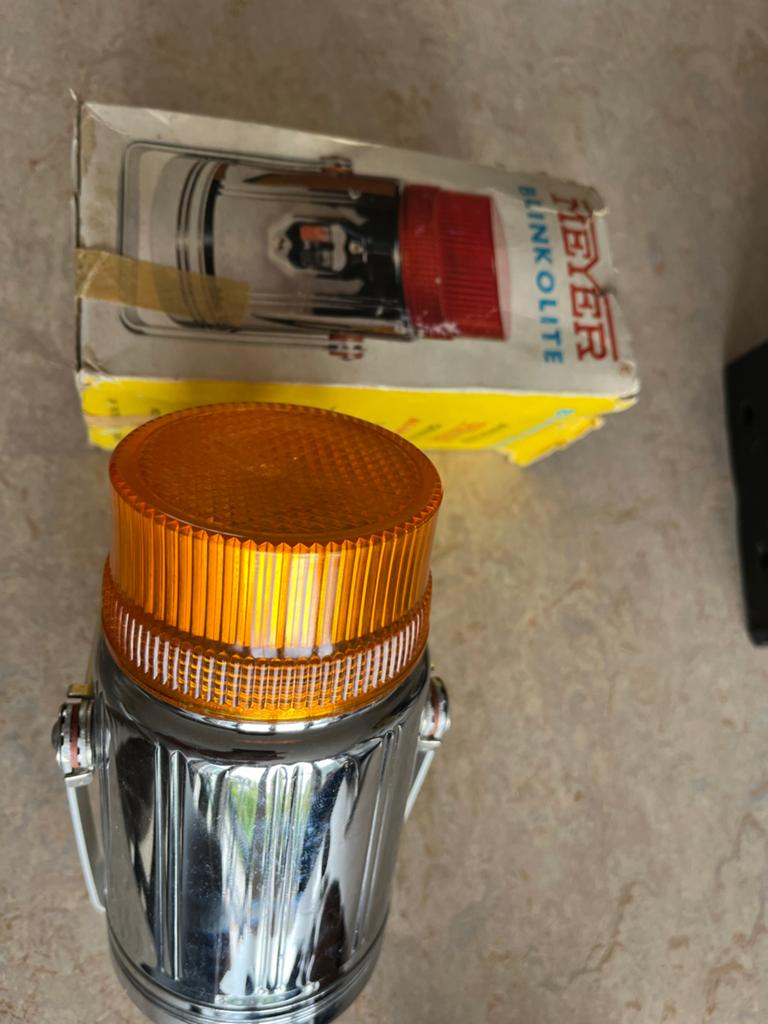 Vintage auto pech lamp jaren 1970, Ophalen of Verzenden, Nieuw