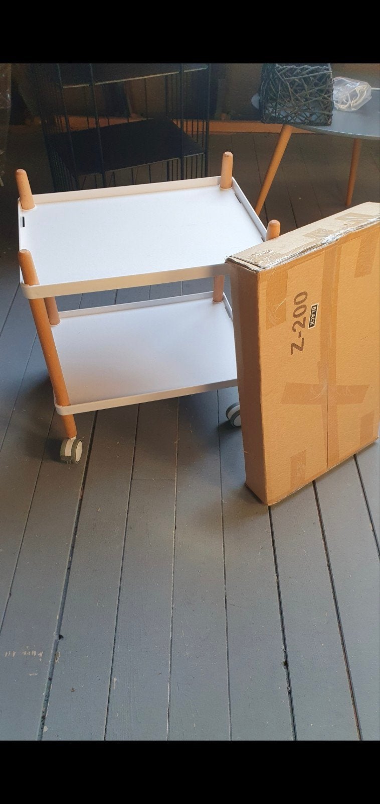 Nieuw drankenkastje/trolley/nachtkastje/badkameropberger, Ophalen of Verzenden, Nieuw, Kunststof