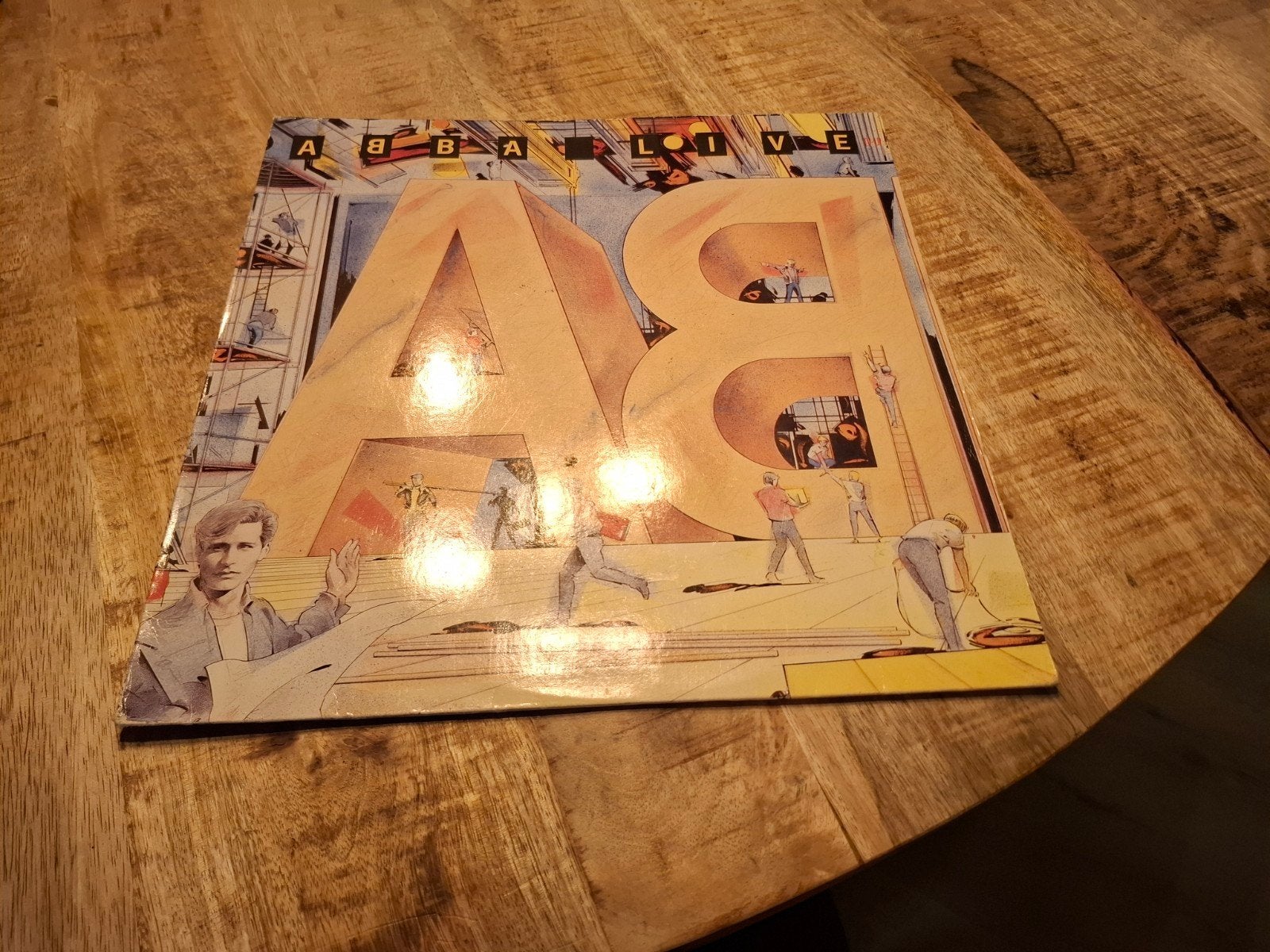 ABBA Live LP - Arcade 1986, LP, Gebruikt, Pop, Ophalen of Verzenden