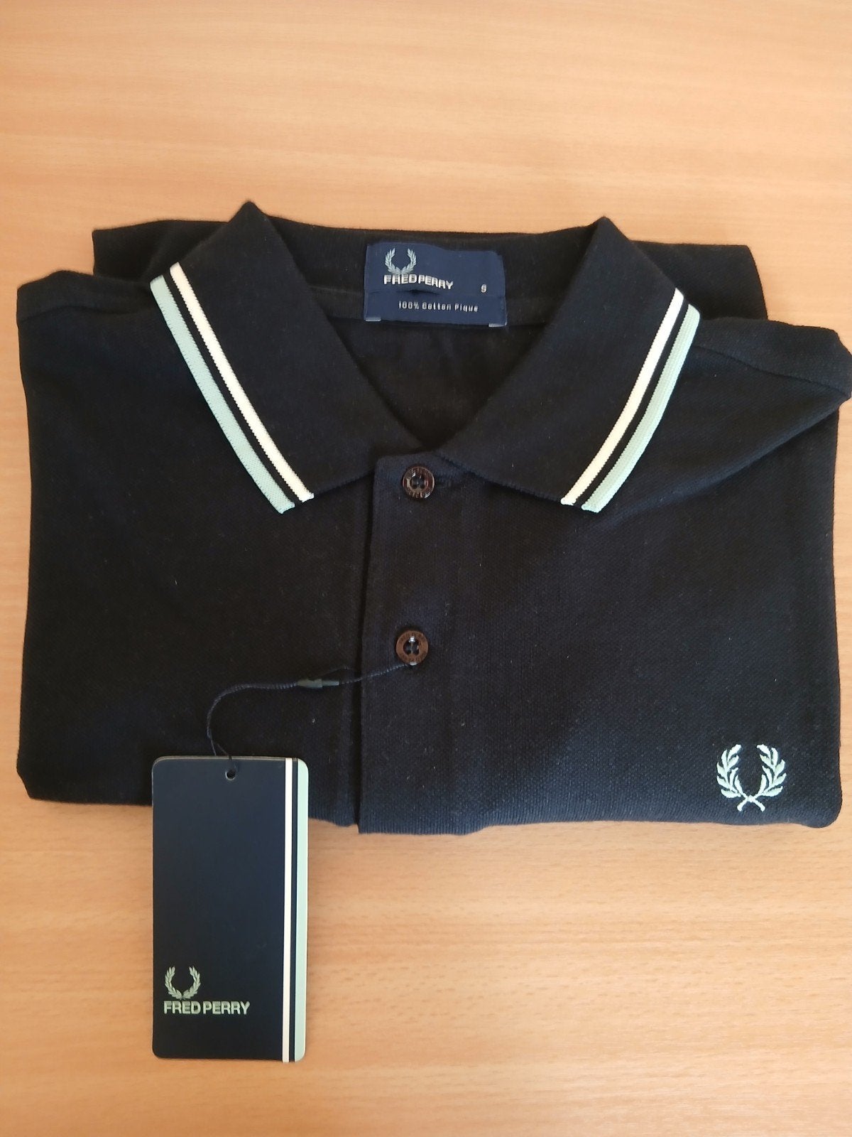 Nieuw Fred Perry poloshirt, maat S, navy blauw., Kleding | Heren, Blauw, Nieuw, Ophalen of Verzenden, Fred Perry
