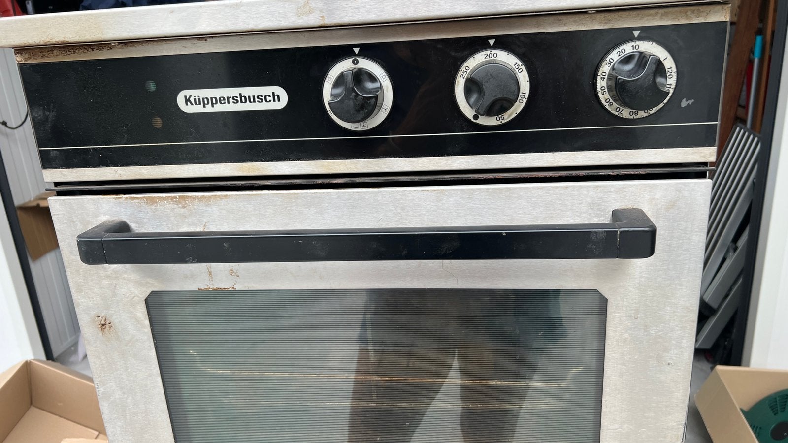 Küppersbusch ECL 484 oven – degelijk Duits werk, Ophalen, Gebruikt, Overige merken, Minder dan 45 cm