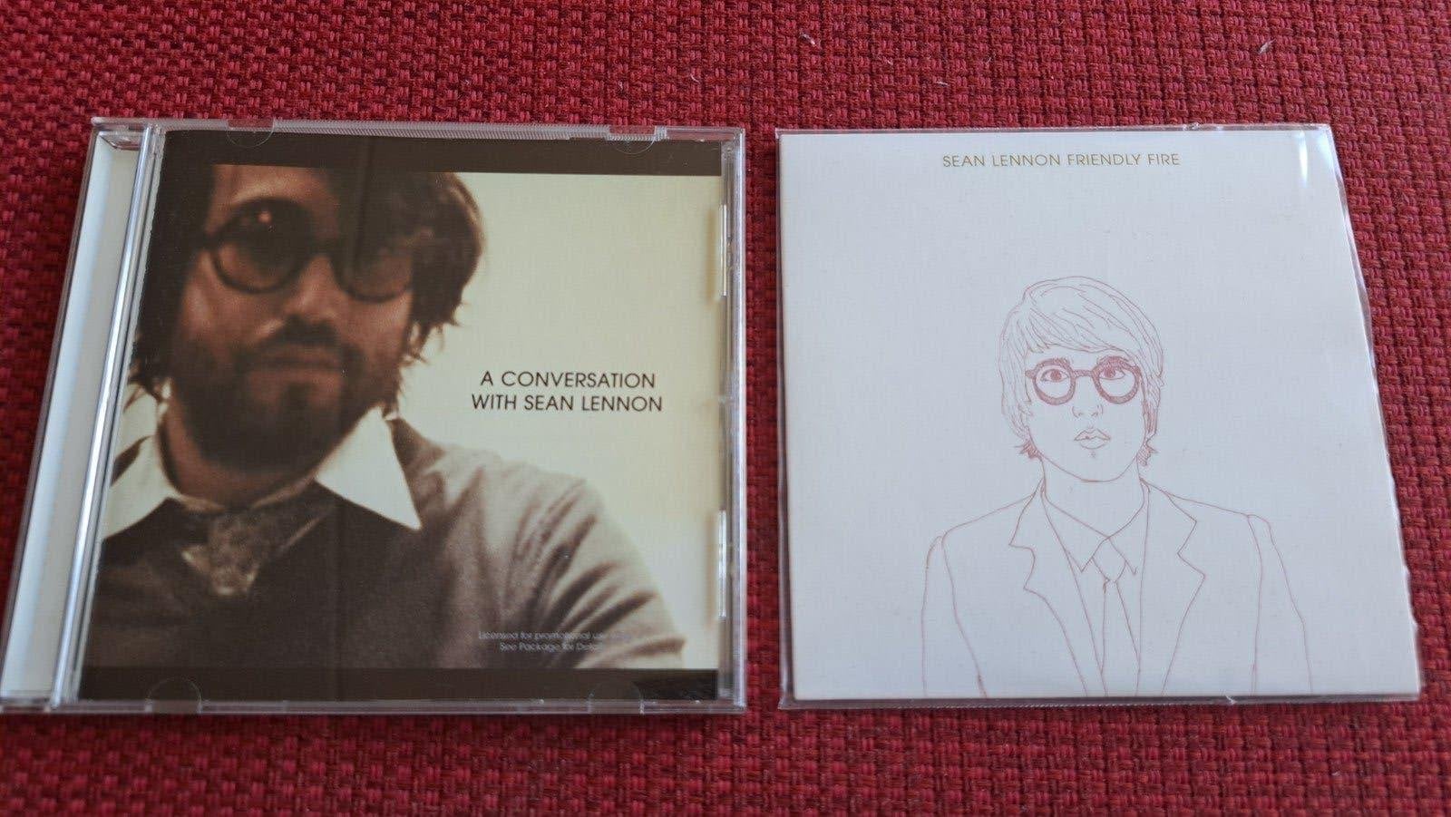 3 promo cd's A conversation with Sean Lennon + 2 (Beatles), Ophalen of Verzenden, Promo