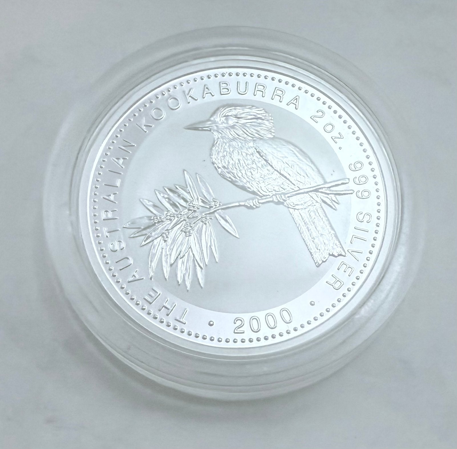 2oz 2000 Australian Kookaburra / Perth Mint / 999 zilver, Ophalen of Verzenden, Zilver