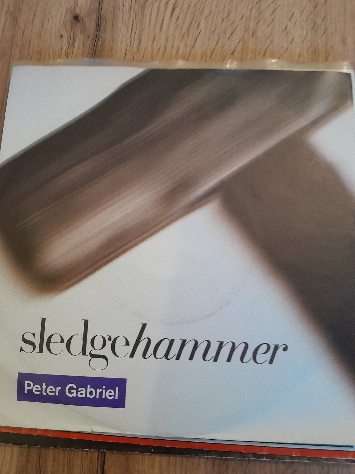 peter gabriel 7inch de sledge hammer, Ophalen of Verzenden, Zo goed als nieuw, Pop