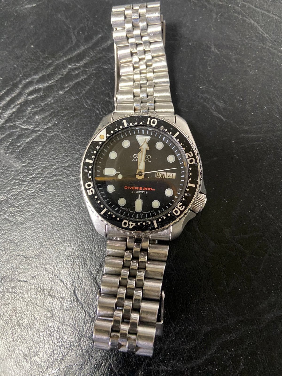 Seiko 21 juwels automatic, Sieraden, Tassen en Uiterlijk, Horloges | Heren, Ophalen of Verzenden, Zo goed als nieuw, Staal, Seiko