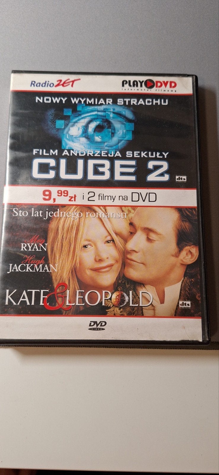 Cube 2: Hypercube & Kate & Leopold - Dubbele DVD Set, Cd's en Dvd's, Dvd's | Overige Dvd's, Ophalen of Verzenden