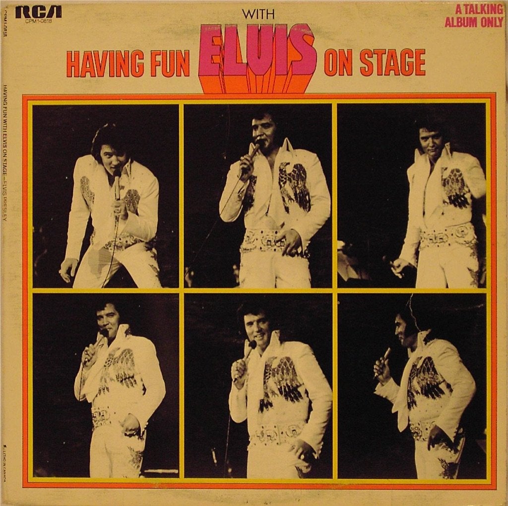 Elvis Presley. Having fun with Elvis on Stage., LP, Gebruikt, Ophalen of Verzenden, 12 inch