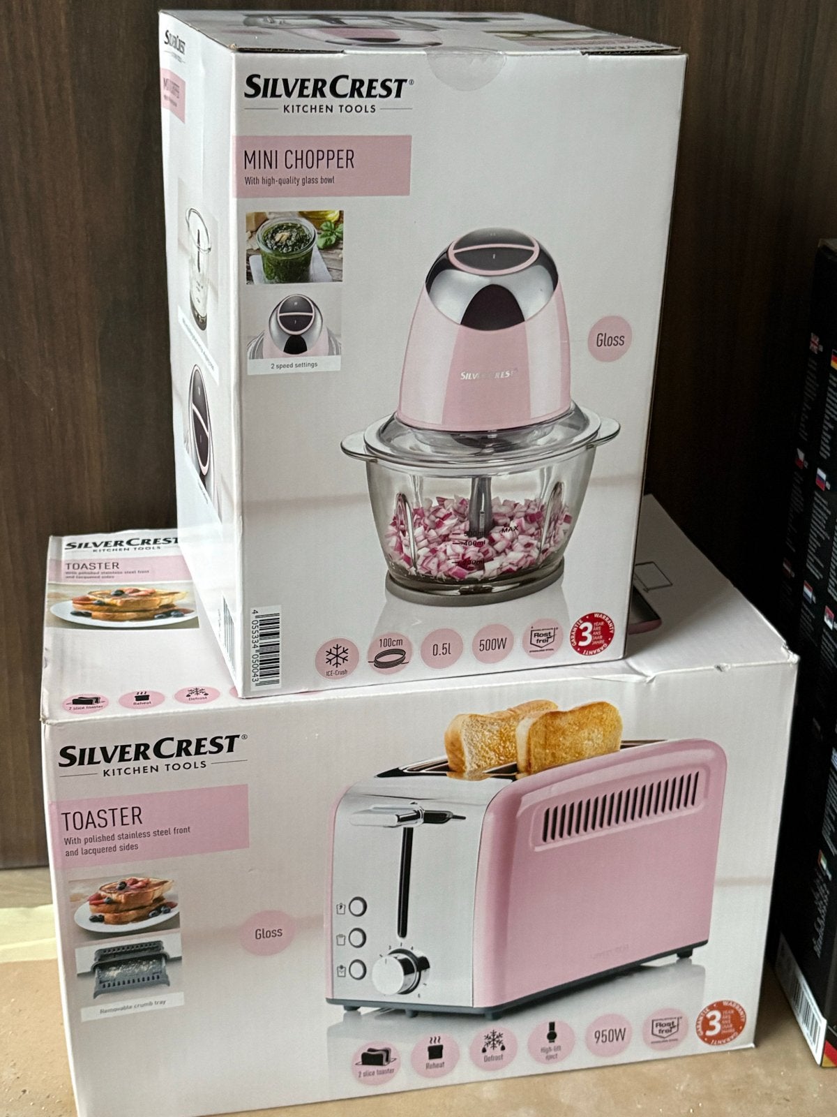 SilverCrest Mini Chopper en Broodrooster - Nieuw in doos, Ophalen, Nieuw
