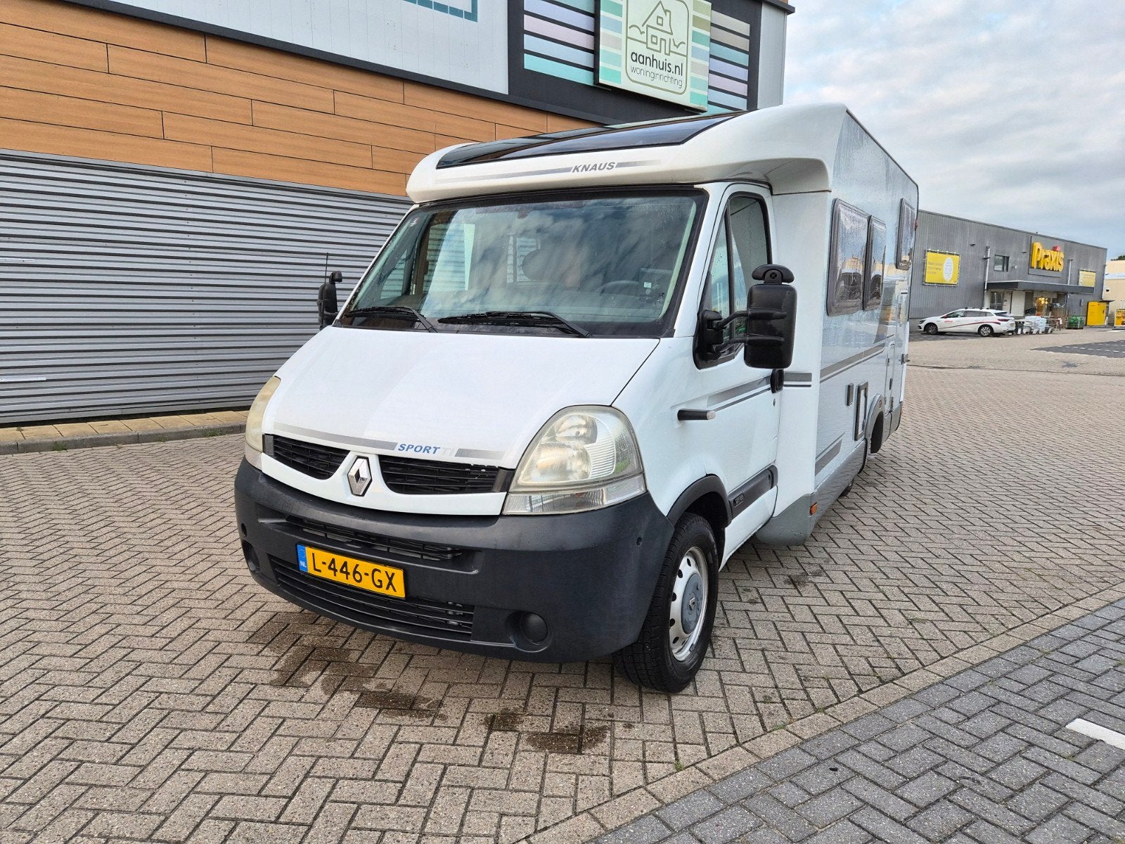 Topstaat: Renault 2.5 Knaus tabbert Sport SunTi 650 MF, Ringverwarming, Tot en met 2, Bedrijf, ABS