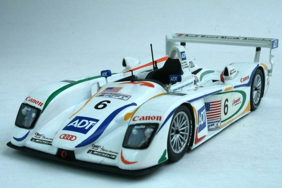 Minichamps 1/43 Audi R8 - Le Mans 2003, Ophalen of Verzenden, Nieuw, Auto, MiniChamps