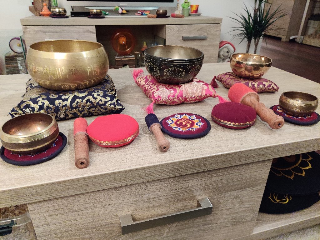 Nieuwe klankschalen en gongs scherp geprijsd goede kwaliteit, Ophalen of Verzenden, Nieuw, Overige soorten