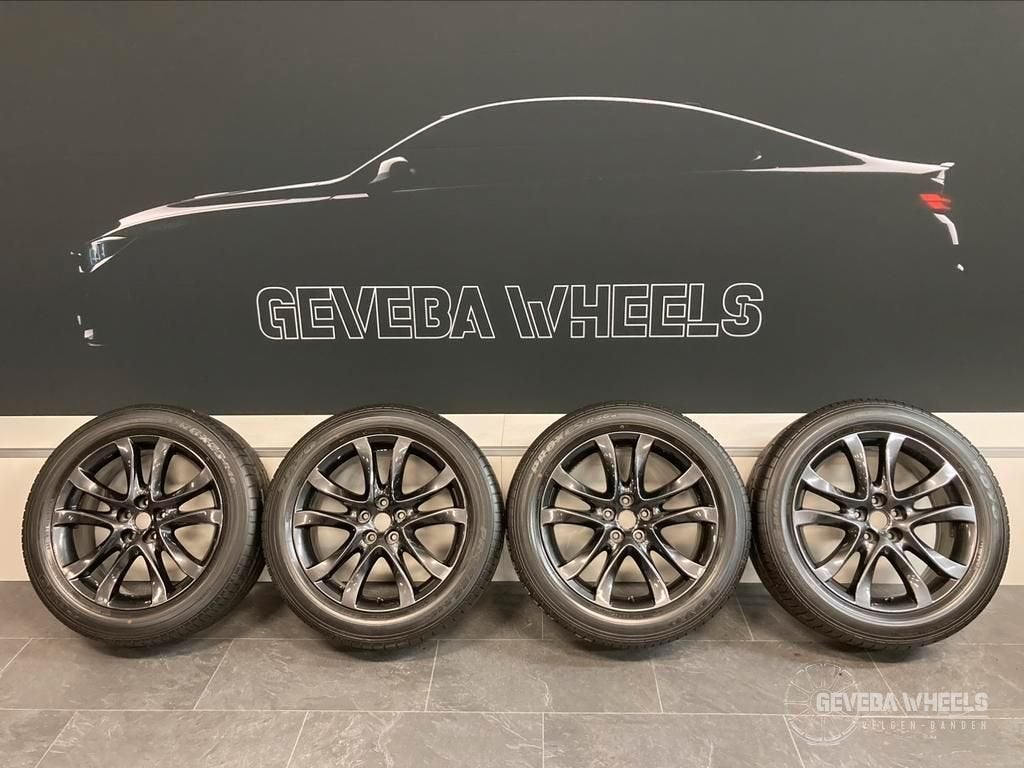 19'' originele Mazda CX5 CX-5 velgen + banden 5x114.3 9965 0, Auto-onderdelen, Banden en Velgen, 19 inch, Gebruikt, -, -