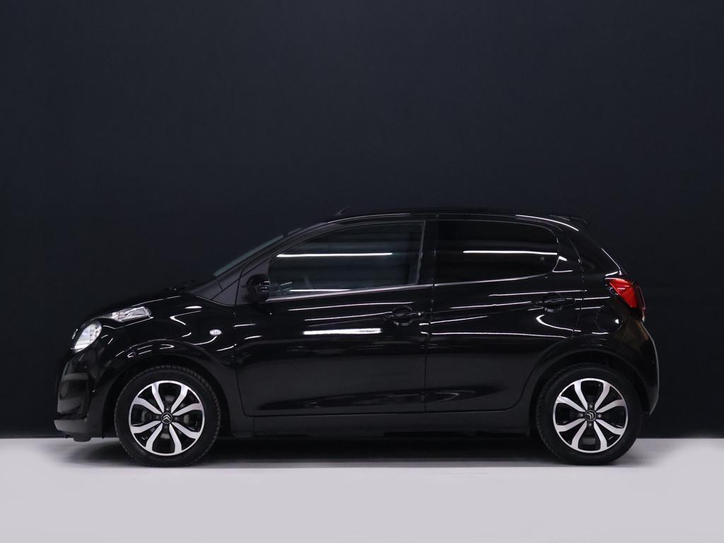 Citroën C1 1.0 VTi Shine [APPLE CARPLAY, ANDROID AUTO, CRUI, Voorwielaandrijving, Stof, Gebruikt, 4 stoelen