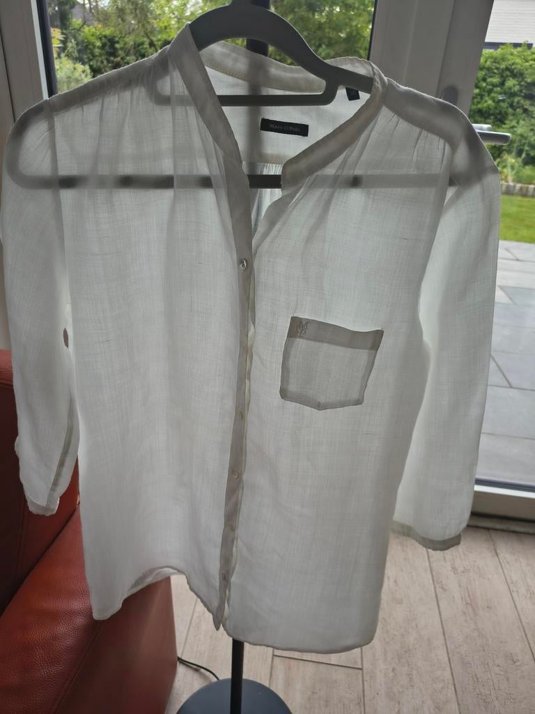 Witte blouse Marc O'Polo, Marc O'Polo, Ophalen of Verzenden, Maat 36 (S), Wit