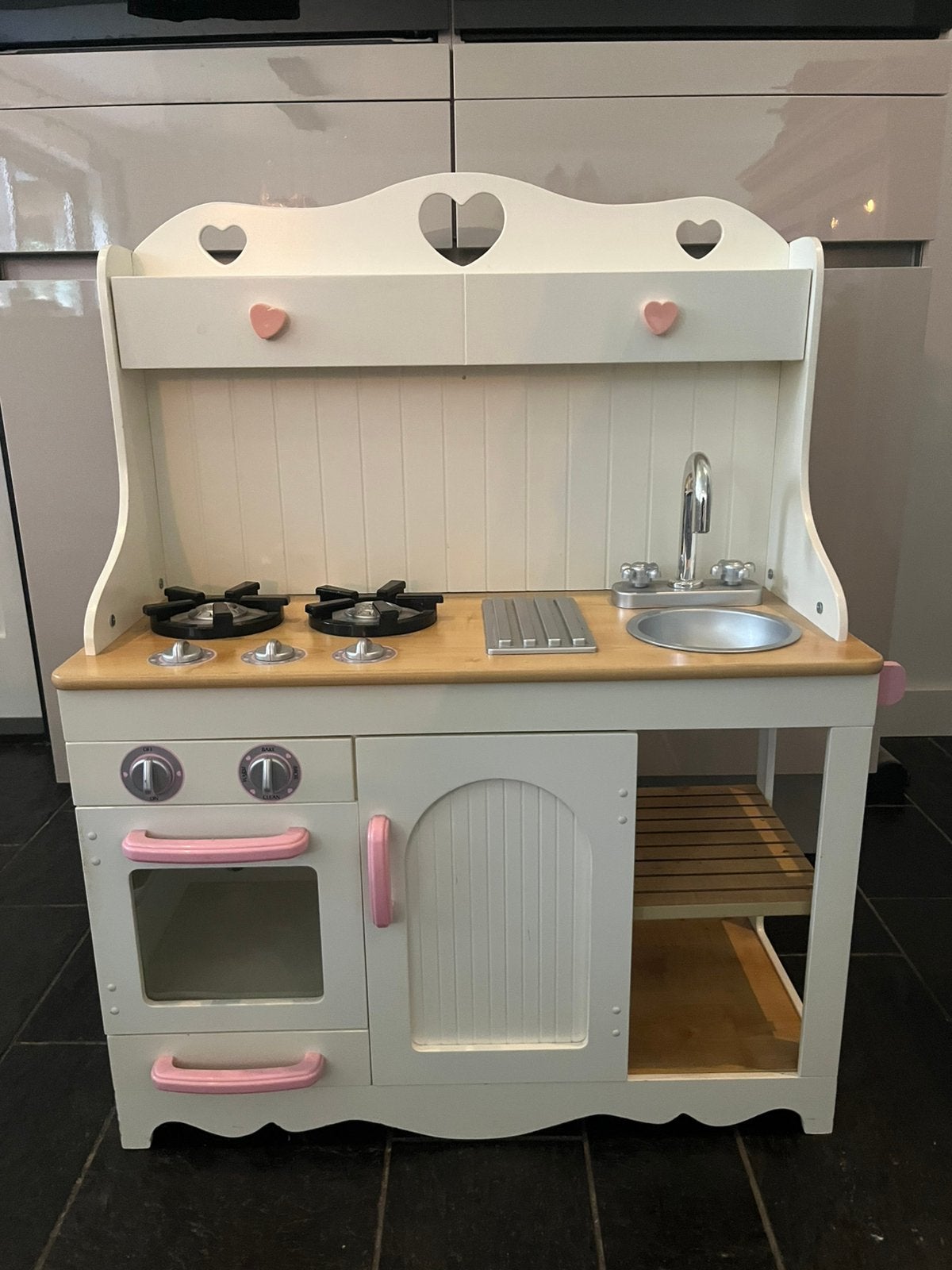 Houten kinderkeuken, Ophalen, Gebruikt, Hout, Speelkeuken