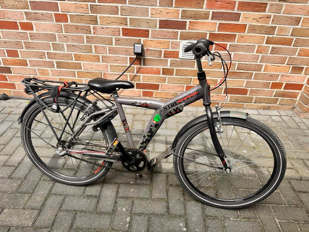 Sparta jongensfiets 24 inch, Ophalen, Terugtraprem, Versnellingen, Gebruikt