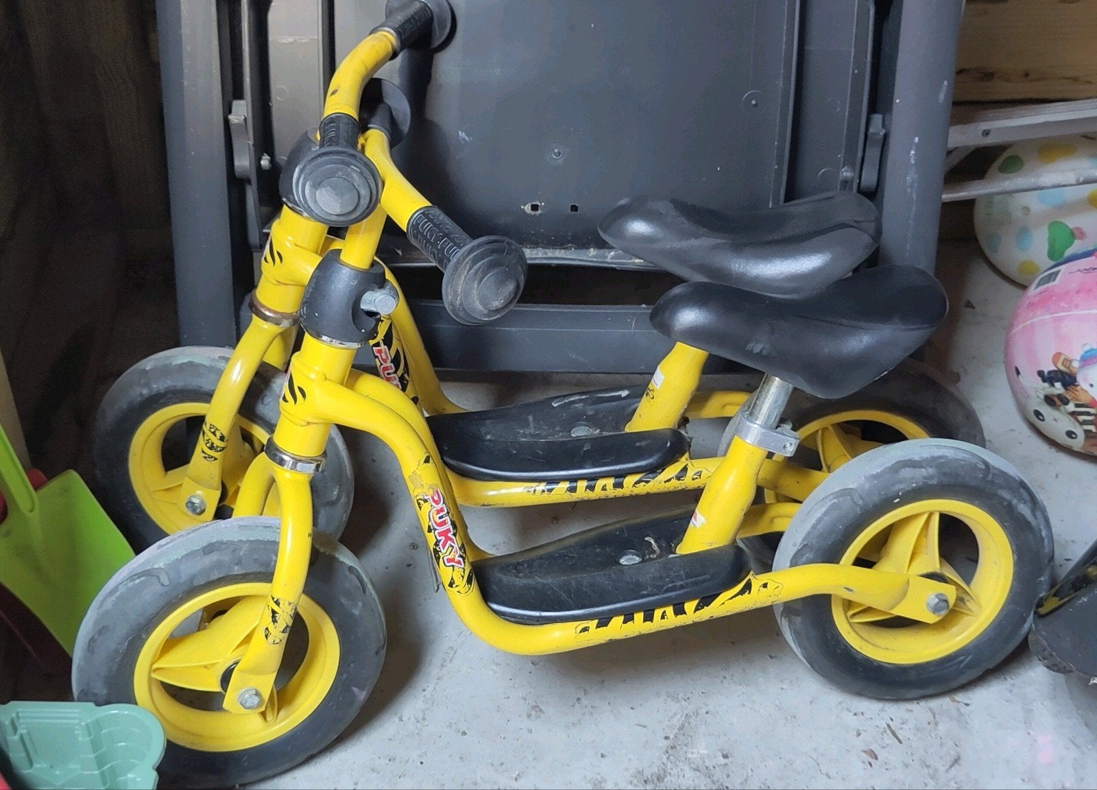2 Puky loopfietsen ideaal voor een tweeling, Ophalen, Gebruikt, Loopfiets
