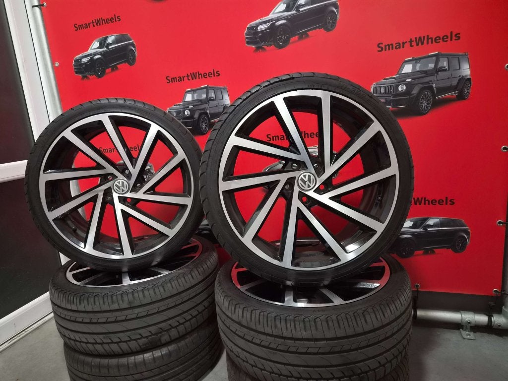 19 inch VOLKSWAGEN SPIELBERG R-LINE GTI GTE GOLF CADDY VELGE, Auto-onderdelen, Banden en Velgen, Banden en Velgen, Niet ingevuld
