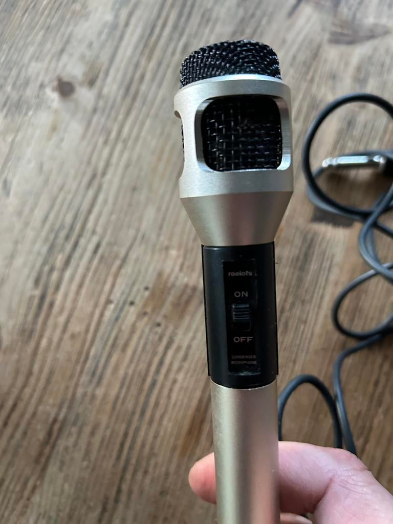 Roelofs retro microfoon KCM 960, Muziek en Instrumenten, Microfoons, Ophalen of Verzenden, Gebruikt, Studiomicrofoon