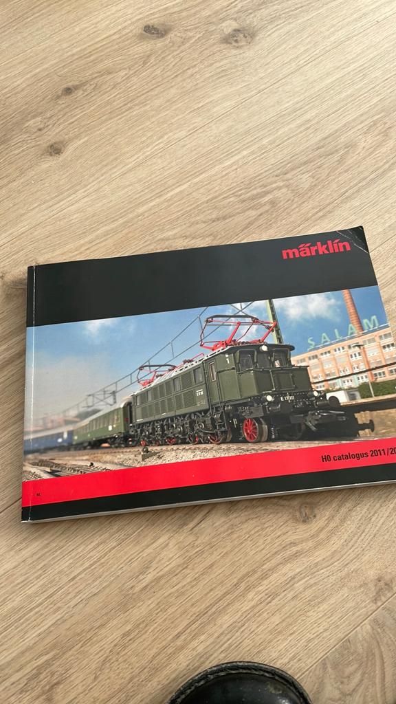 Marklin, Ophalen of Verzenden, Zo goed als nieuw, Trein, Boek of Tijdschrift