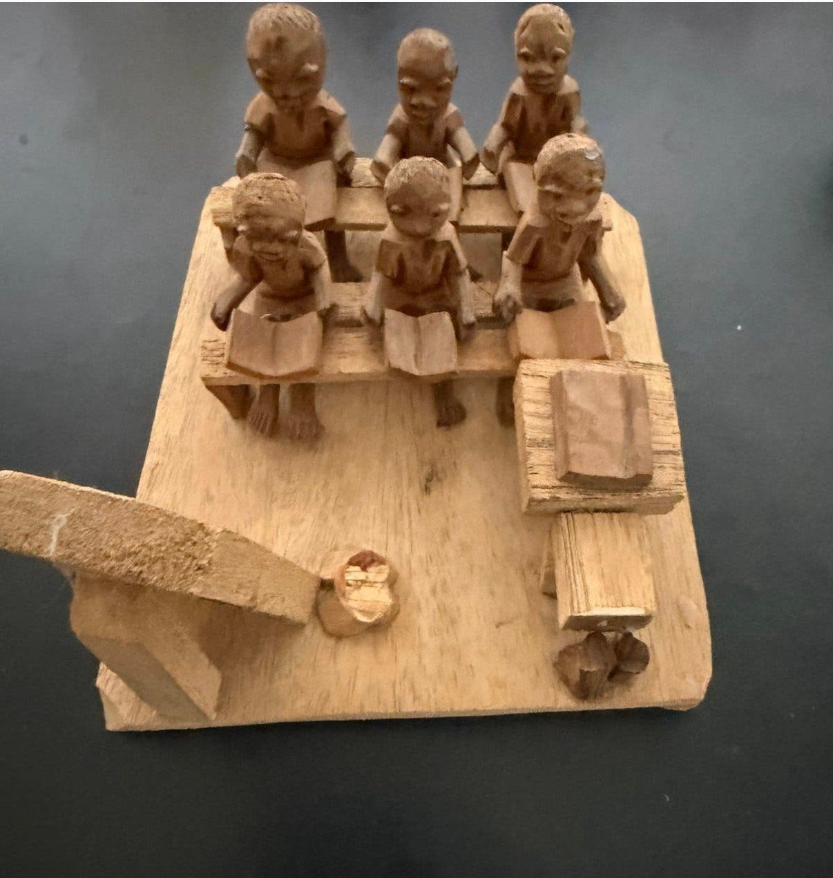 Nigeriaans houtsnijwerk Yoruba-bevolking "thorn carving", Antiek en Kunst, Kunst | Niet-Westerse kunst, Afrika, Ophalen of Verzenden