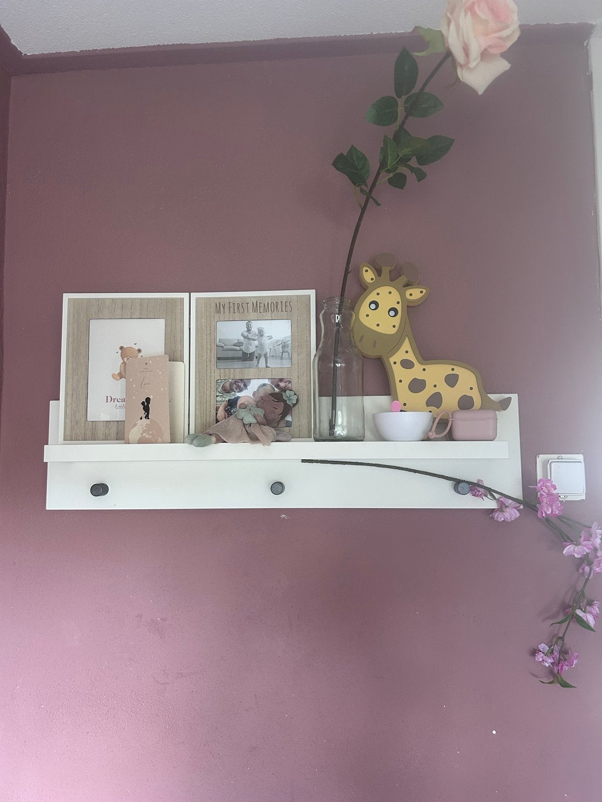 Kidsmill Witte Decoratie Plank Lodge/Brent, Ophalen of Verzenden, Zo goed als nieuw