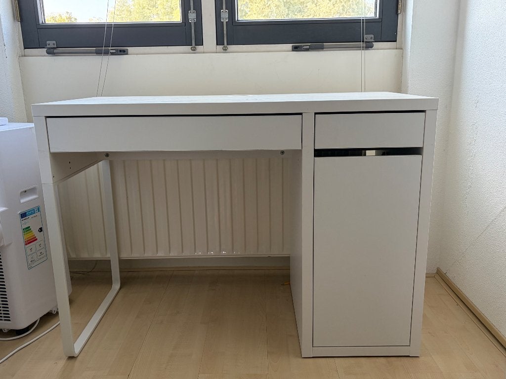 Bureau type IKEA Micke, Ophalen, 105 cm, Gebruikt, Spaanplaat of MDF