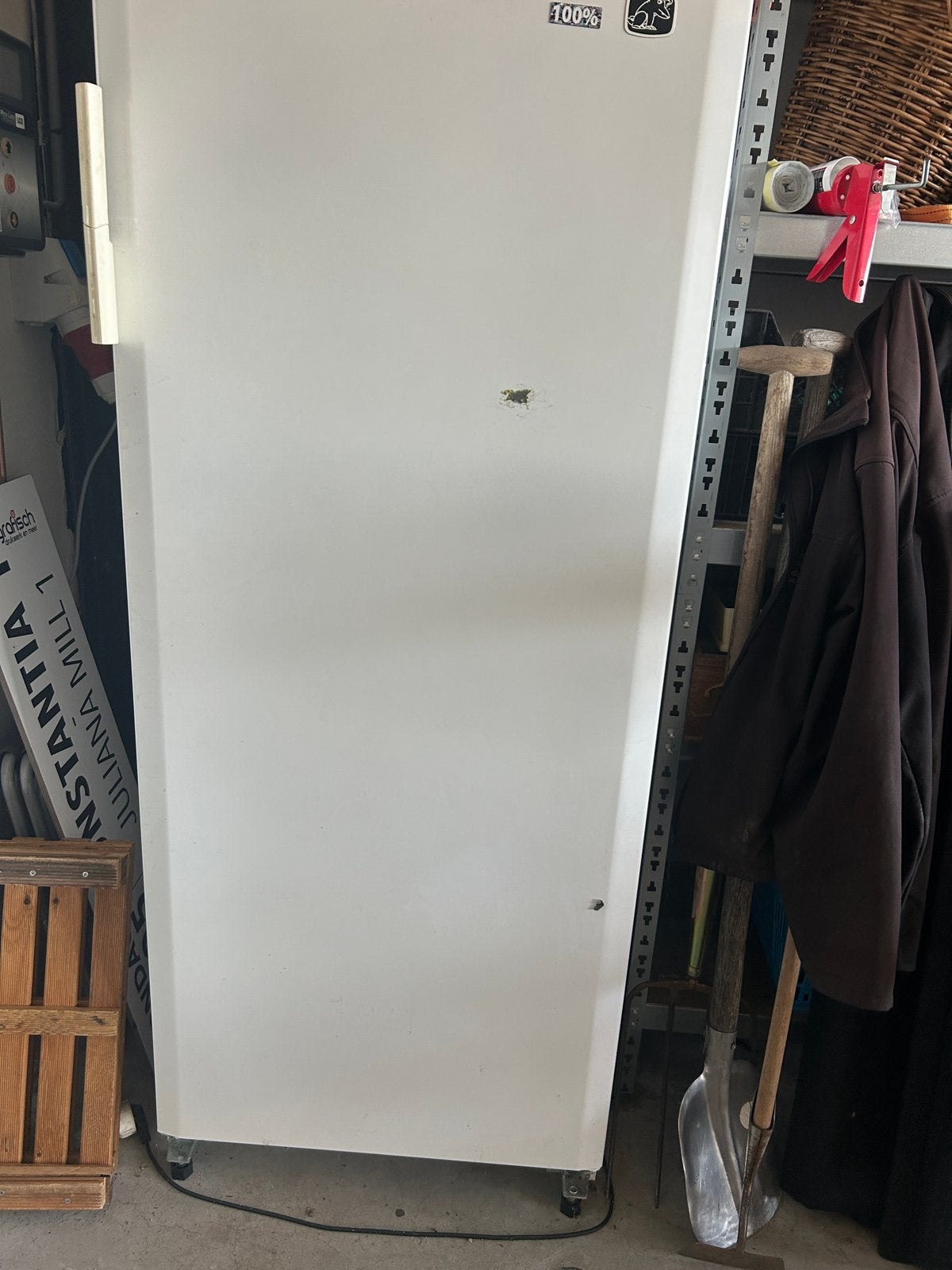 Hoge diepvrieskast - 163cm hoog, Witgoed en Apparatuur, Gebruikt, 160 cm of meer, Ophalen, Vrieskast