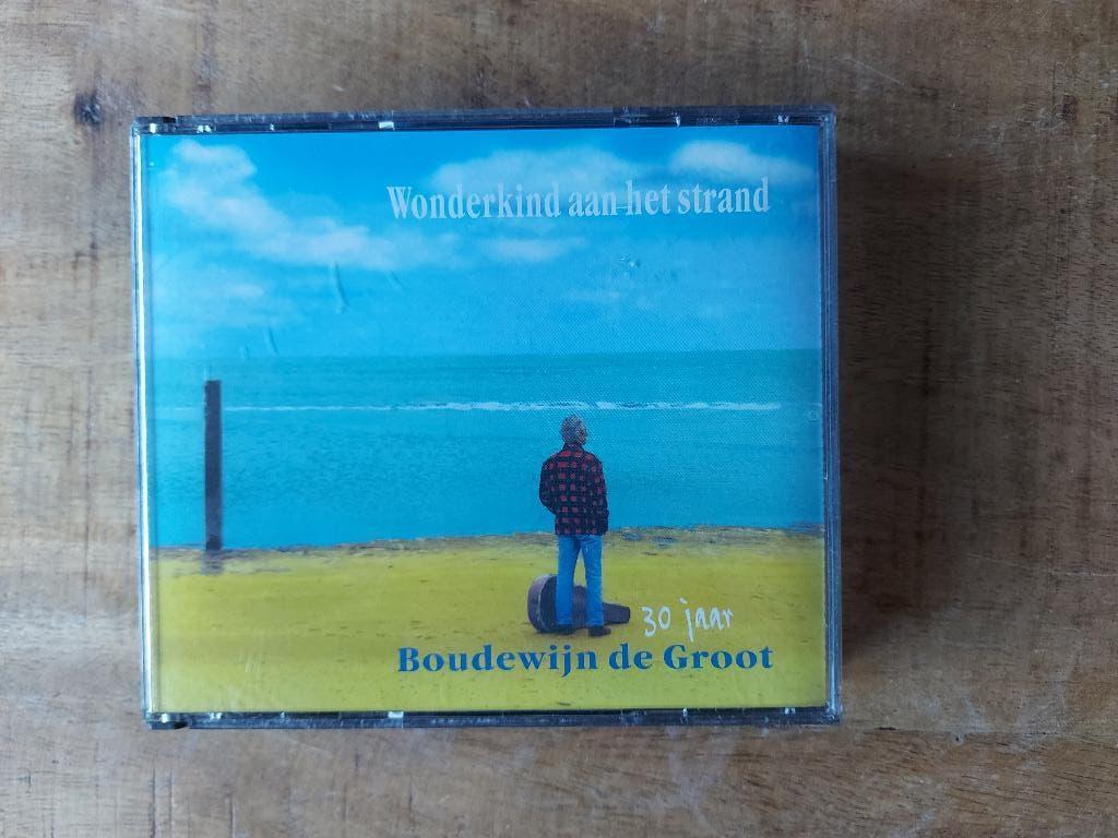 2 CD Boudewijn de Groot - Wonderkind aan het strand, Cd's en Dvd's, Ophalen of Verzenden, Zo goed als nieuw, Levenslied of Smartlap