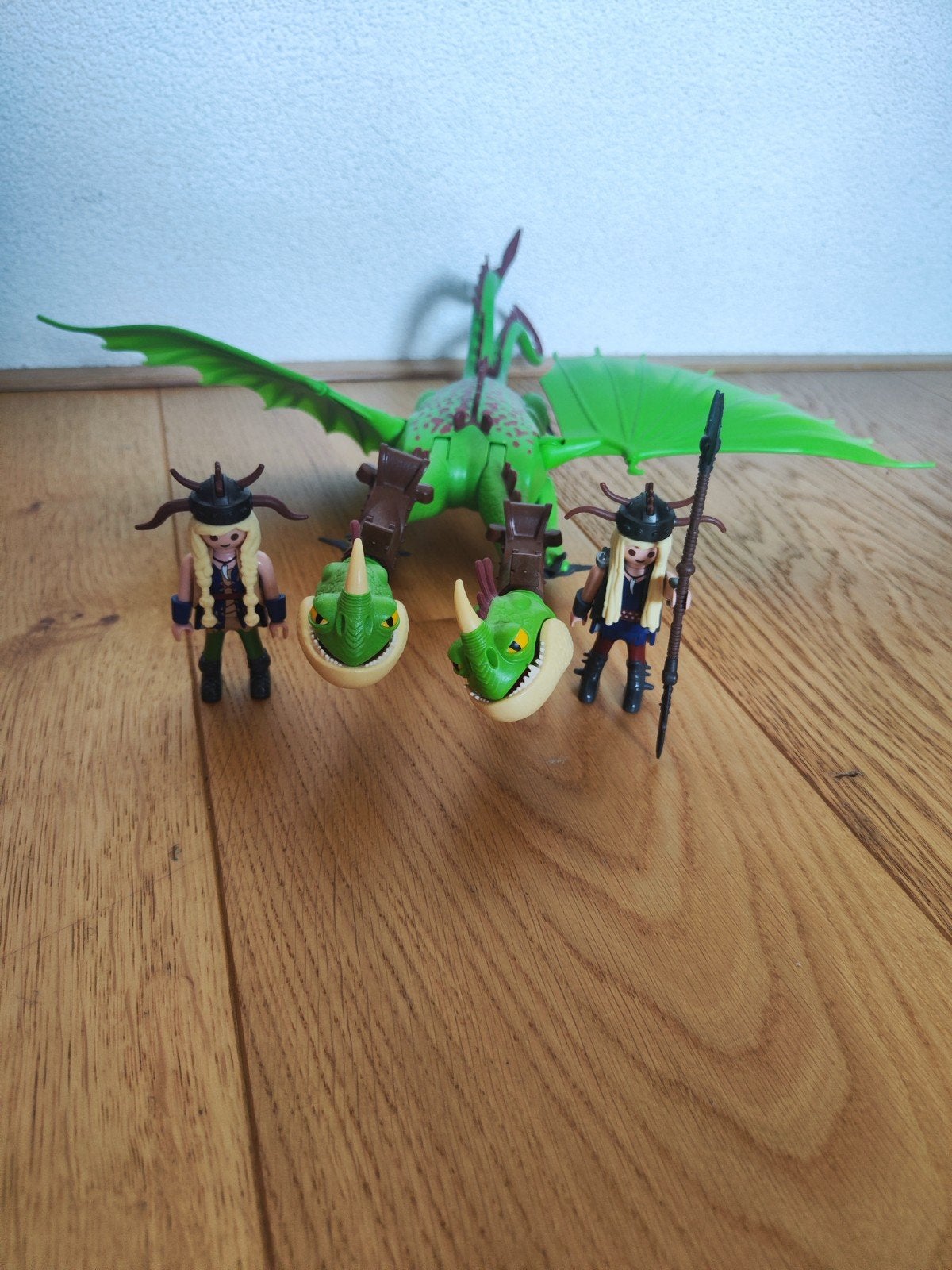 Playmobil Draak met ruiters - deel van set 9458, Ophalen of Verzenden, Zo goed als nieuw