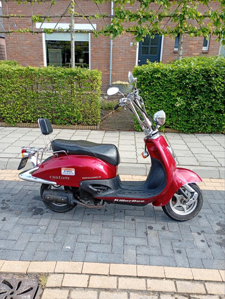 Retro scooter 70cc, Ophalen, Benzine, Overige merken