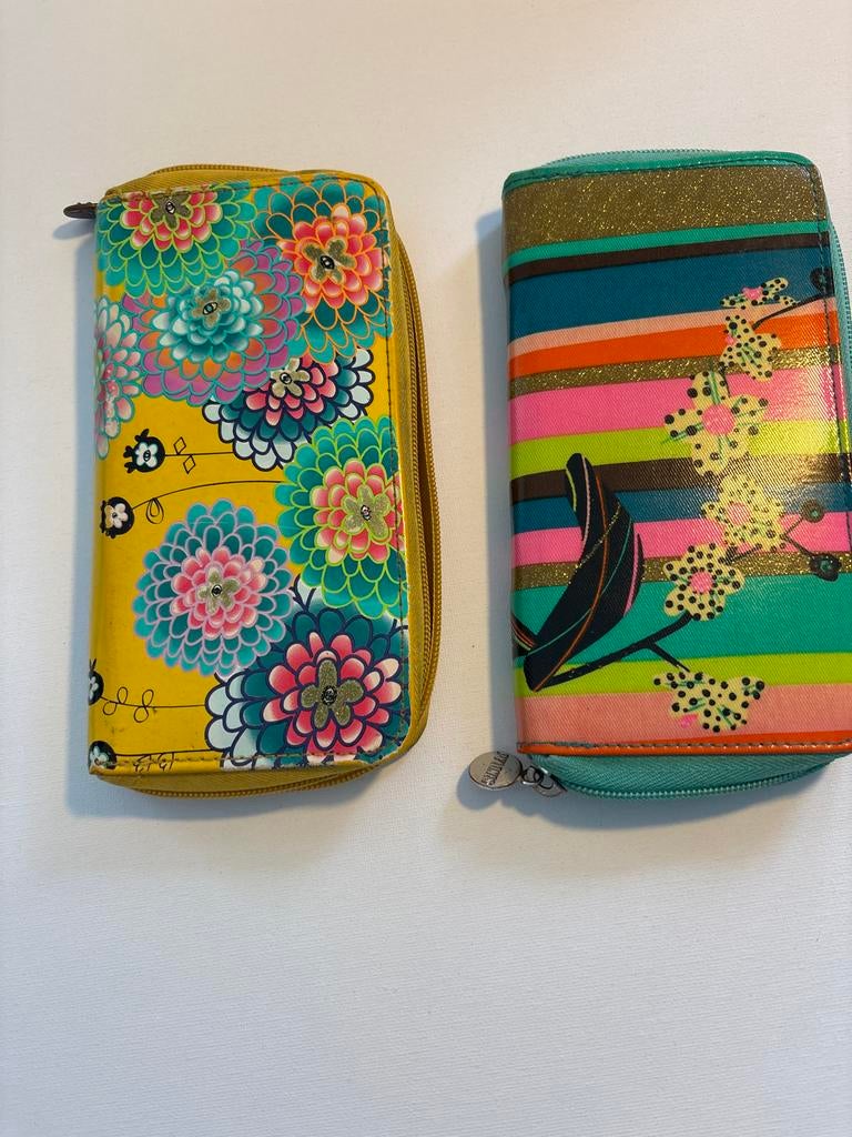 Pylones portemonnees - Kleurrijk en praktisch (per stuk), Sieraden, Tassen en Uiterlijk, Ophalen of Verzenden, Gebruikt, Overige kleuren