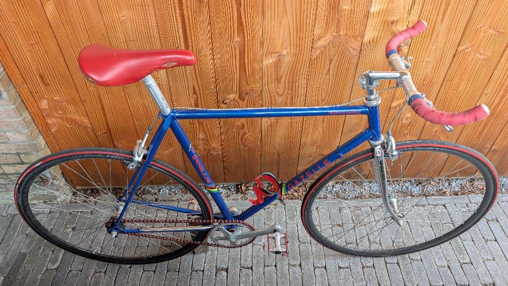Gazelle singlespeed, Fietsen en Brommers, Fietsen | Heren | Sportfietsen en Toerfietsen, Ophalen, Gebruikt, Velgrem, Gazelle
